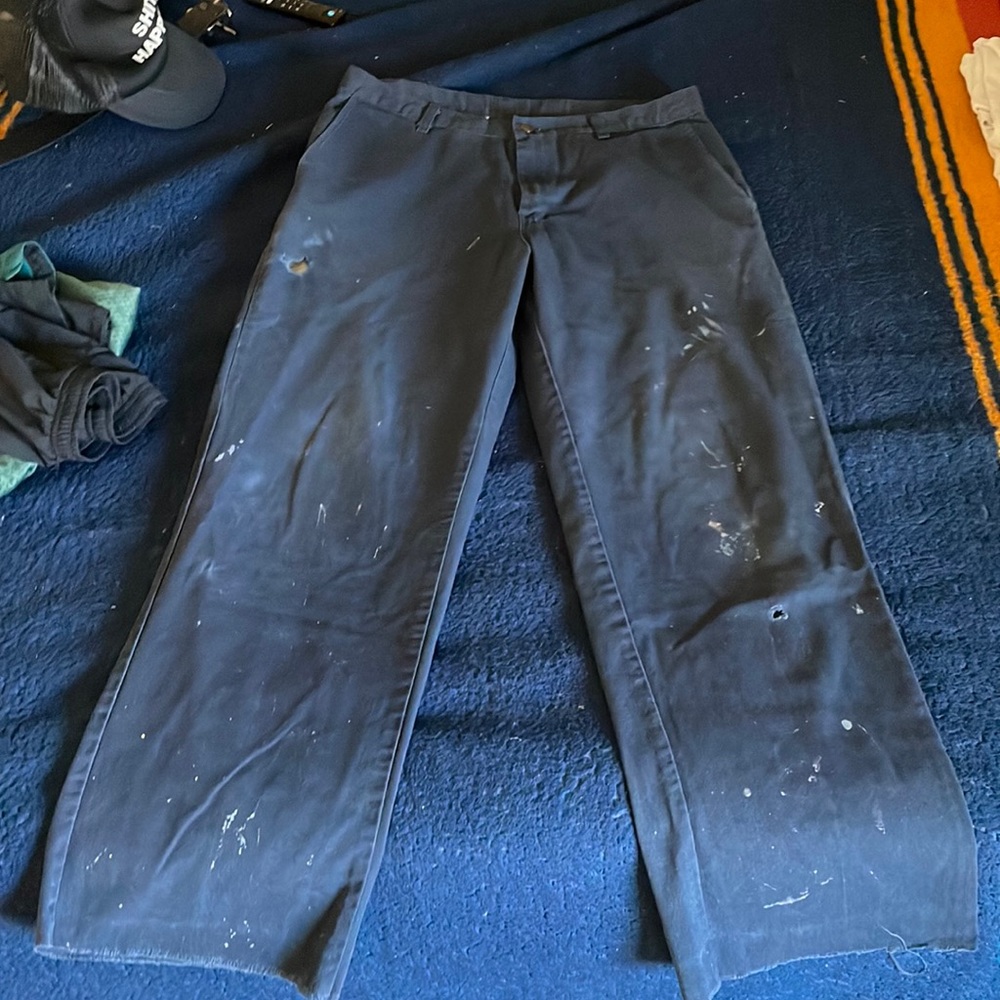 Vintage distressed dickies-*baggy*